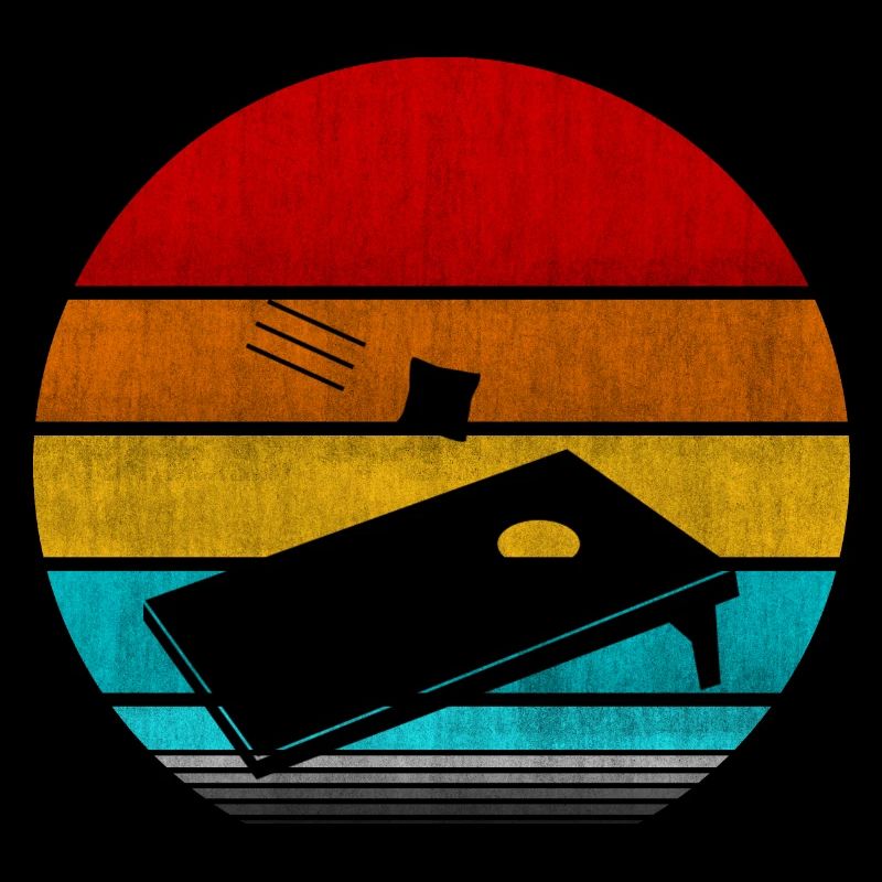 retro vinatge cornhole