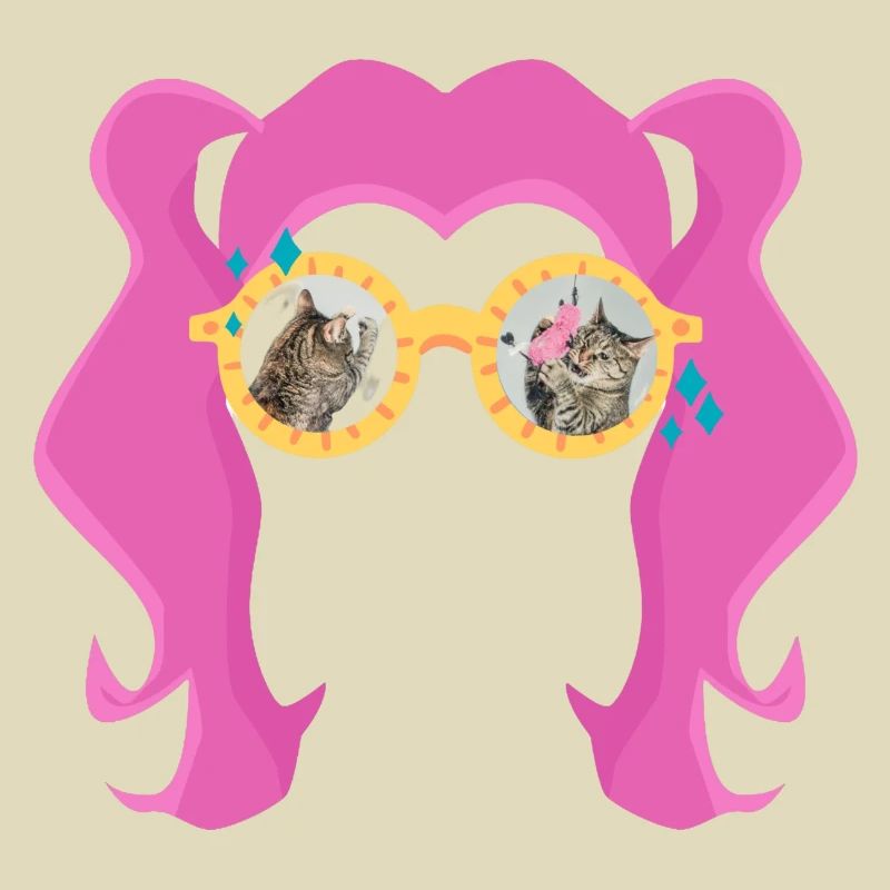 Mädchen mit Brille