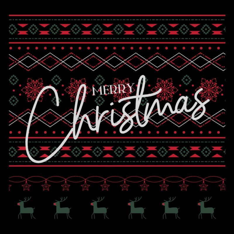 Laid de Noël Pull - Joyeux Noël