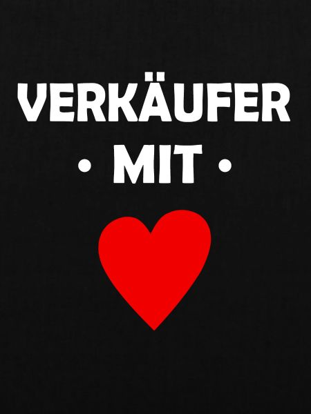 Verkäufer mit Herz