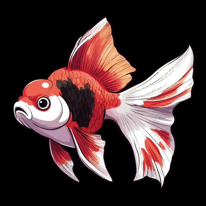 Veiltail Oranda Goldfish