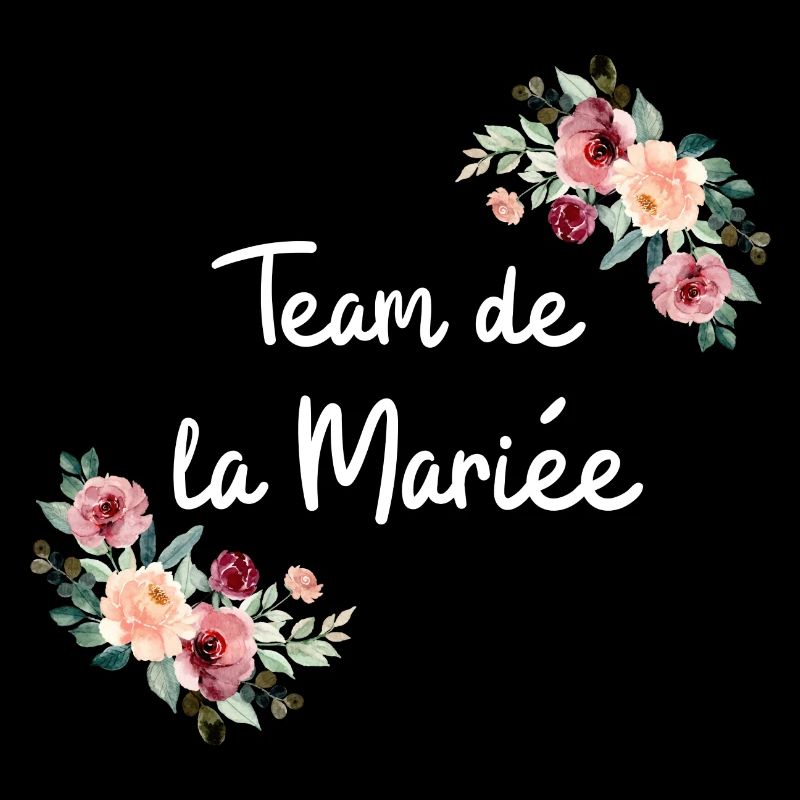 Team de la mariée fleurs