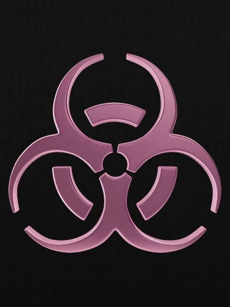 Warndesign für Biogefährdungssymbole