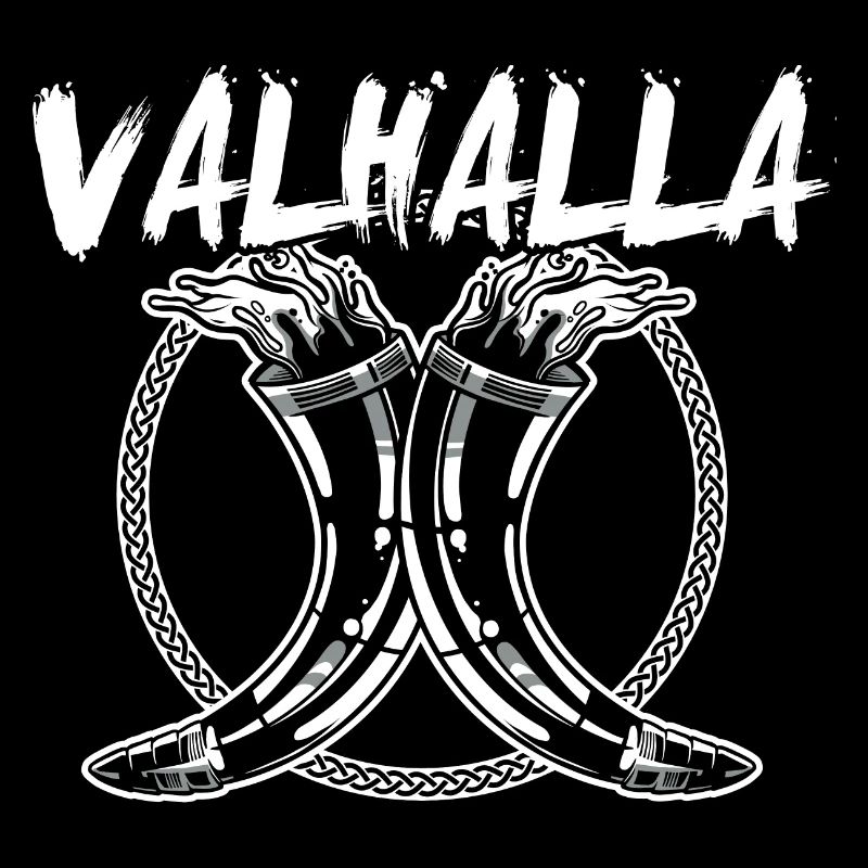 Boisson viking de corne de calice de Valhalla