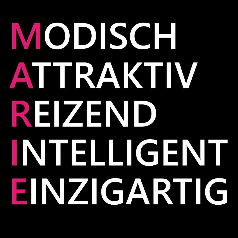 Marie Name Geschenk