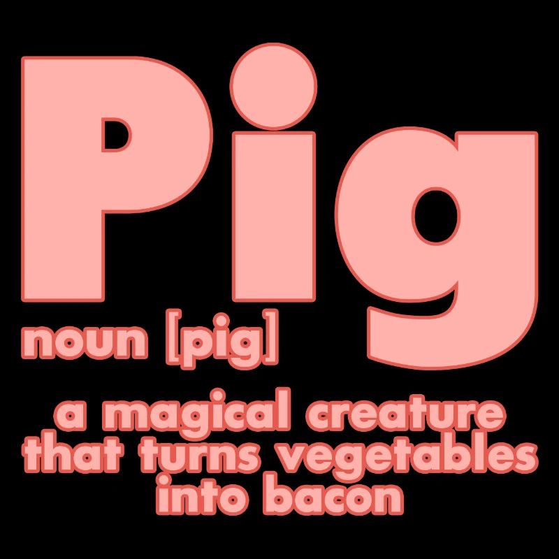 Pig, A Creature That Turns Vegetables Into Bacon 2