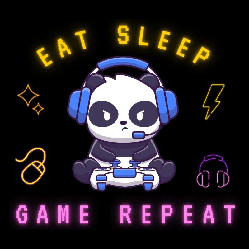 Eat, sleep, game repeat