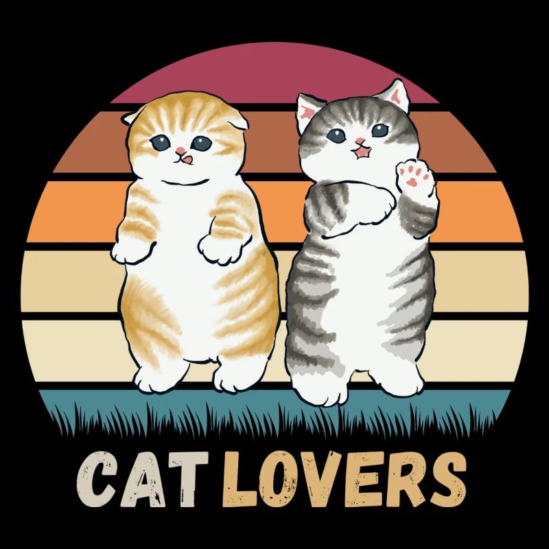 Conception des amoureux des chats
