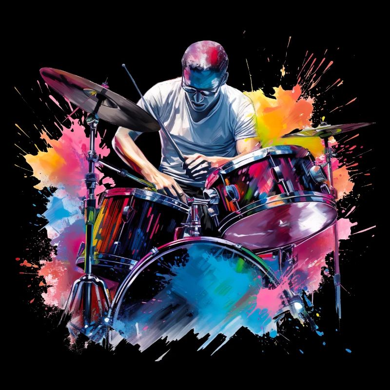 You can learn to play the drums