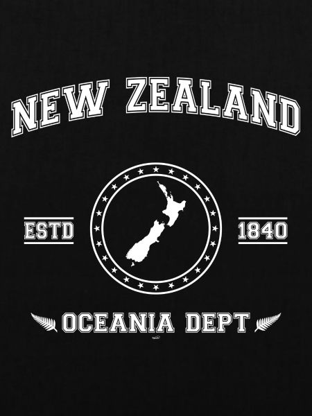 New Zealand map