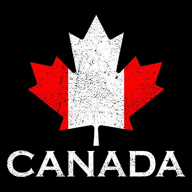 Canada feuille d’érable drapeau Vintage