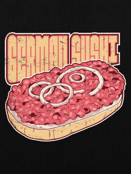 German Sushi Mettbrötchen