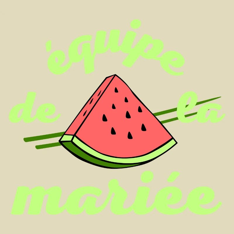 EVJF pastèque été équipe de la mariée