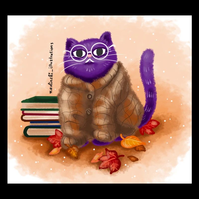 Herbst Katze