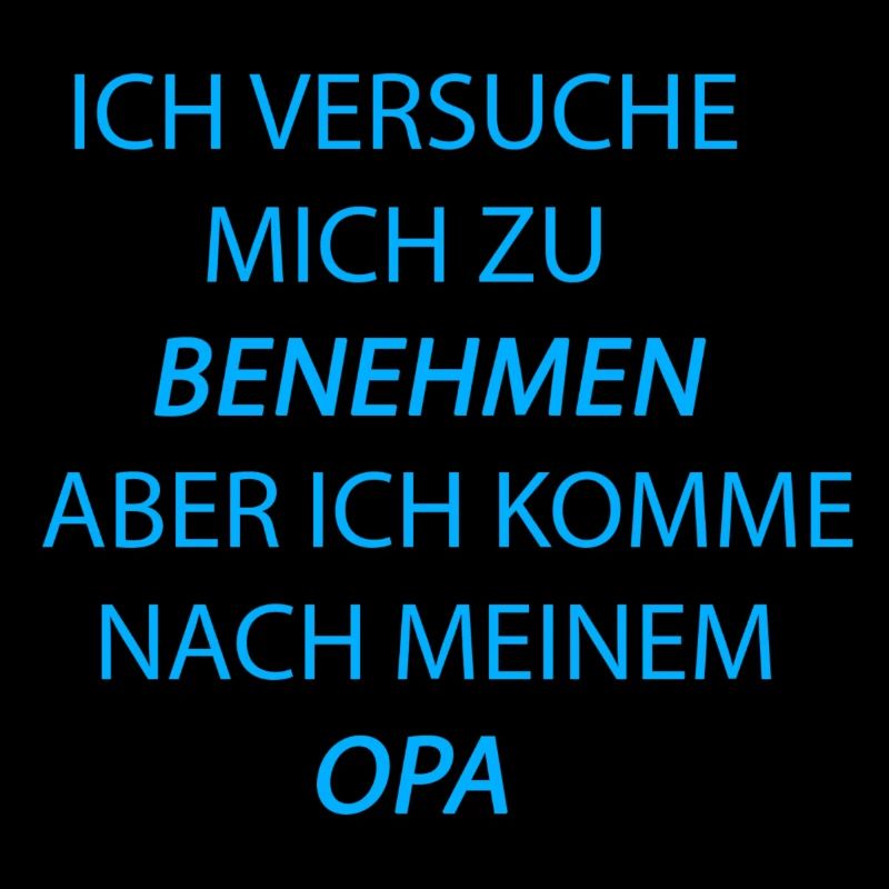 benehmen opa hellblau