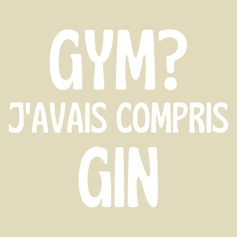 j'avais compris gin