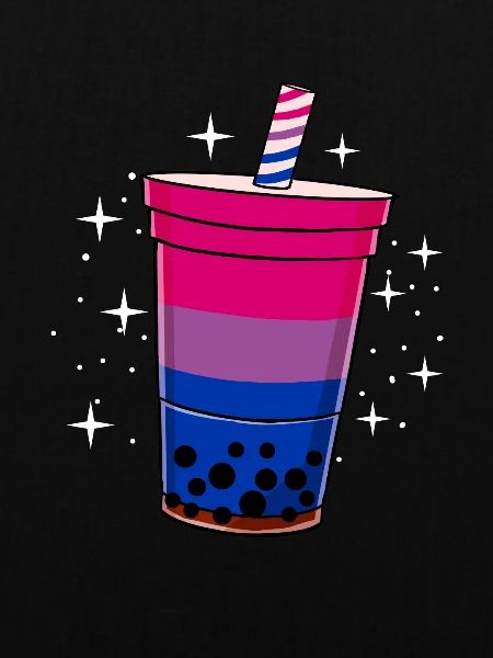Bisexueller Bubble Tea Bisexuelles Geschenk