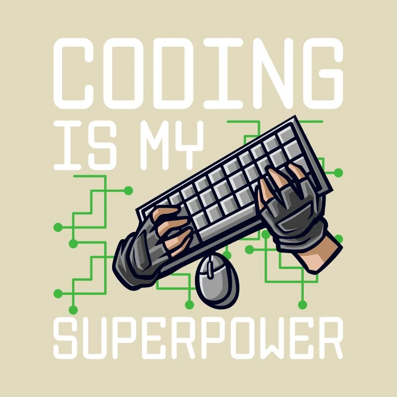 Coding Is My Superpower Programming Coder Computer