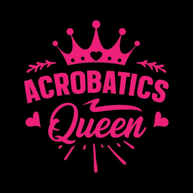 Queen Graphic Gymnast Gymnastics Acrobat Acrobatic