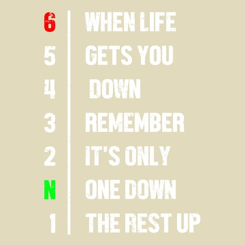 When Life Gets You Down Remember It's Only One Dow