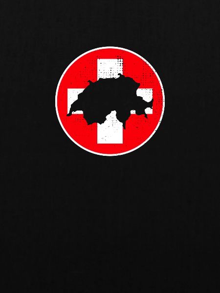 Schweiz Karte Schweizerische Flagge Schweizer