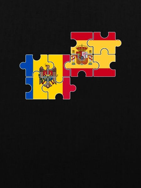 Moldau Spanien Flagge Spanisch Moldauer