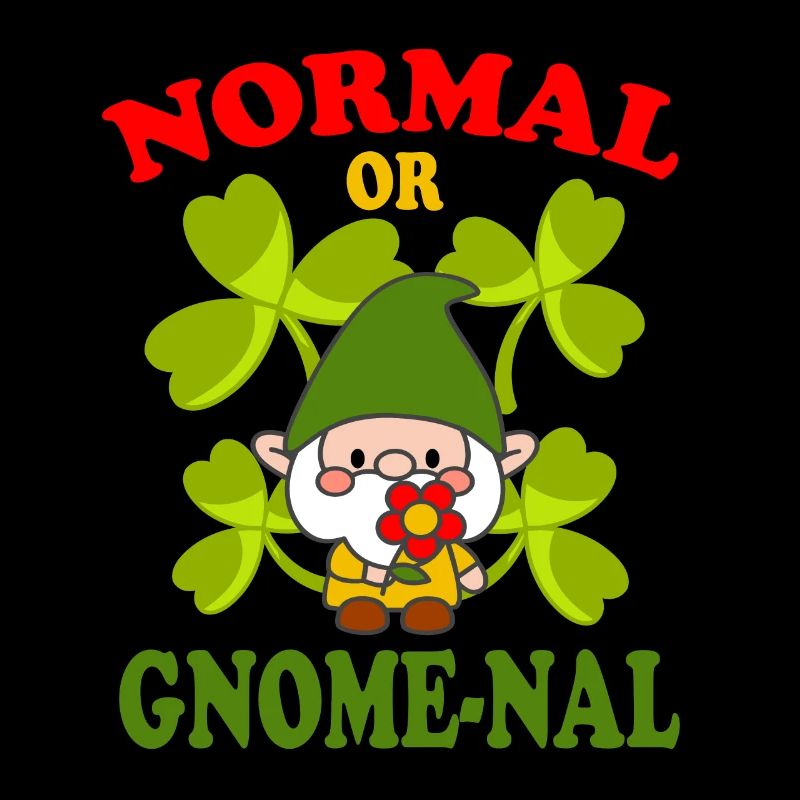 Normal Or Gnome-Nal Lawn Gnome Fun Gift Idea