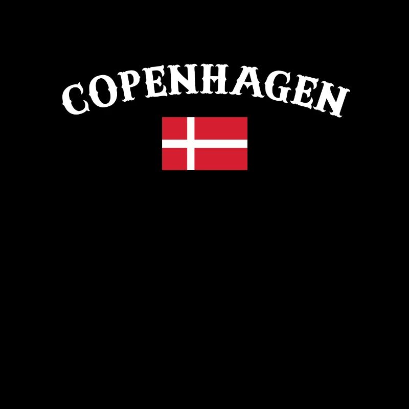 Copenhague Danemark Drapeau danois Proud Dane
