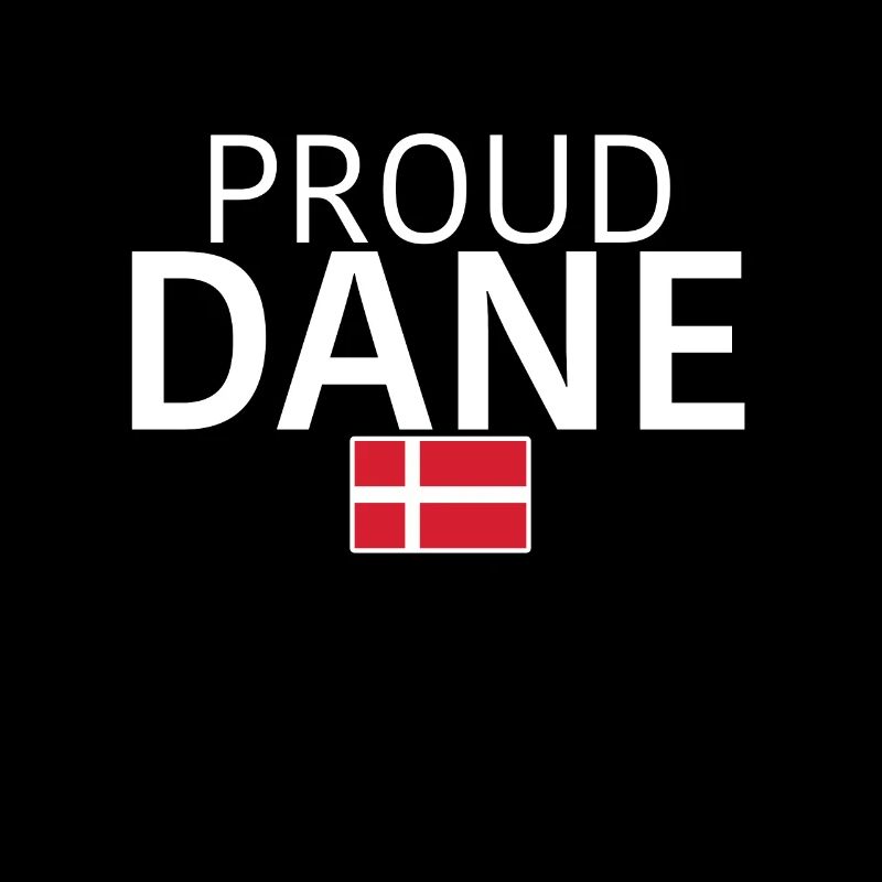 Proud Dane Denmark Danish Flag Dane