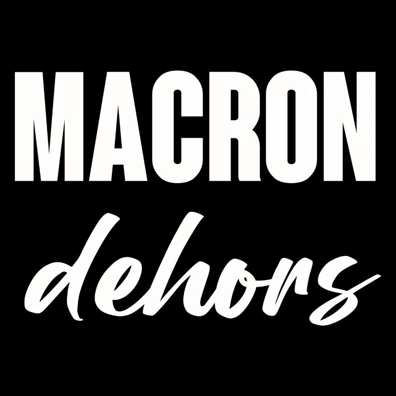 Macron dehors