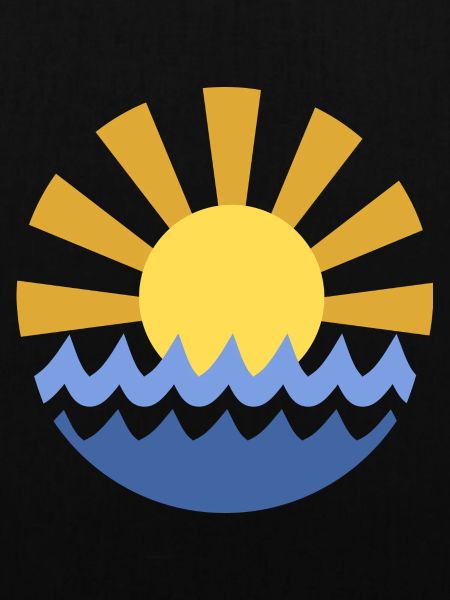 Sonne Welle Wasser Meer Symbol