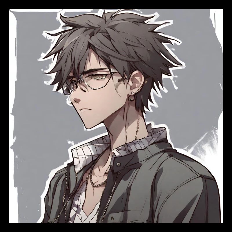 Anime niedlicher Junge