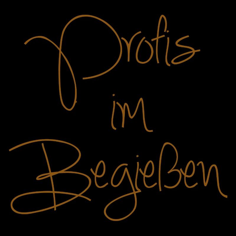Profis im Begießen