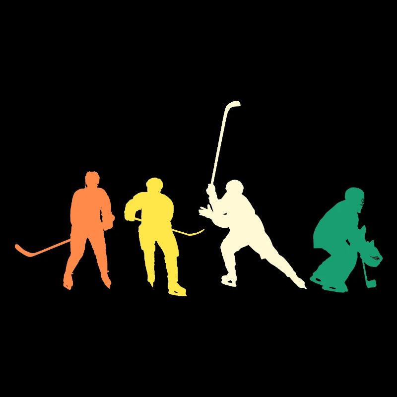 Joueurs de hockey sur glace Evolution Hockey sur glace