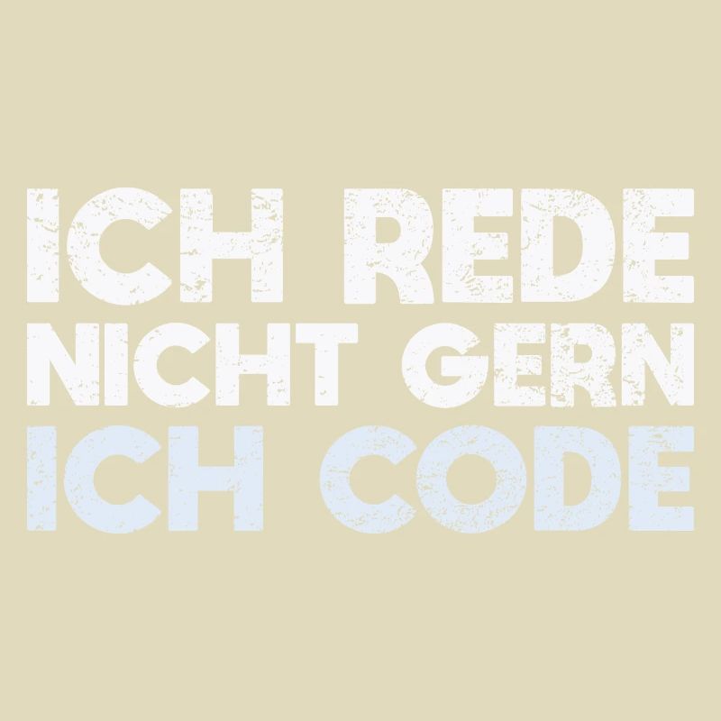 Ich Rede Nicht Gern, Ich Code