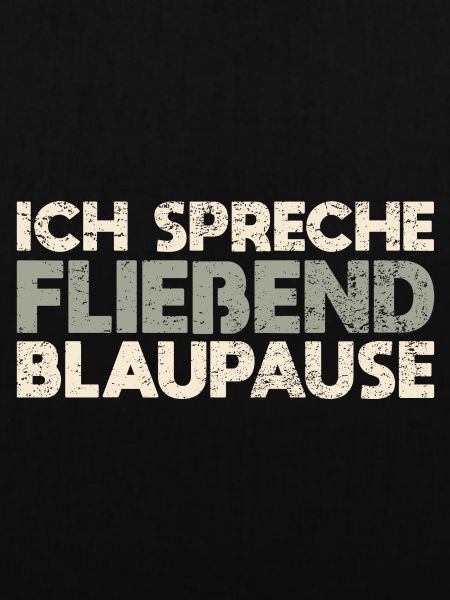 Ich Spreche Fließend Blaupause