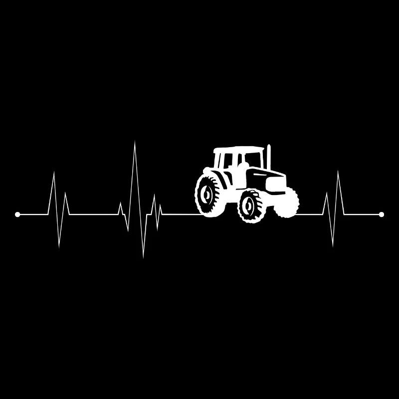 Traktor Heartbeat white