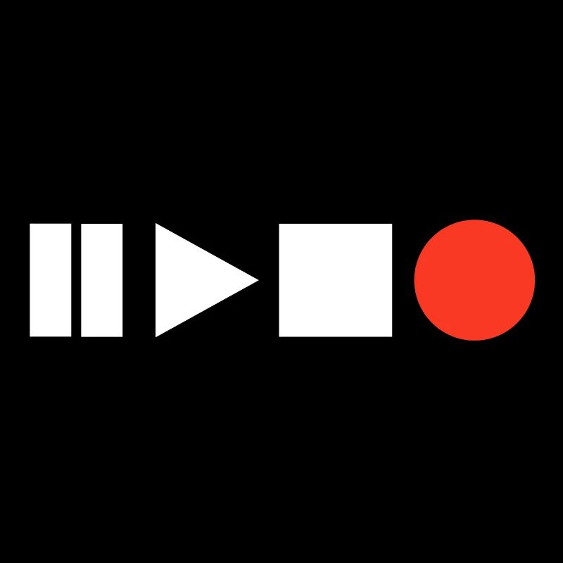 start stop recording rec button