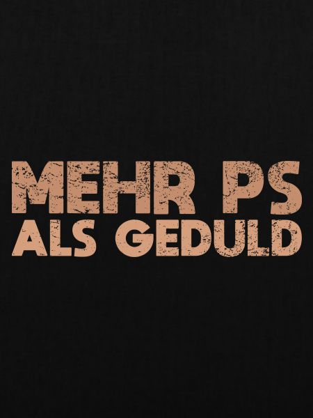 Mehr PS Als Geduld