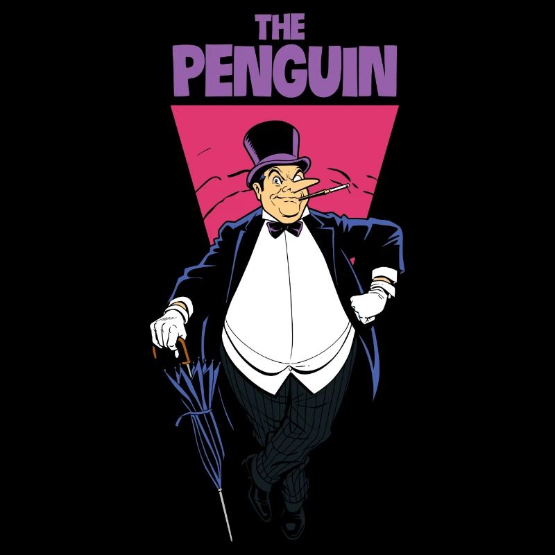 DC Comics Batman Bösewicht Pinguin Vintage