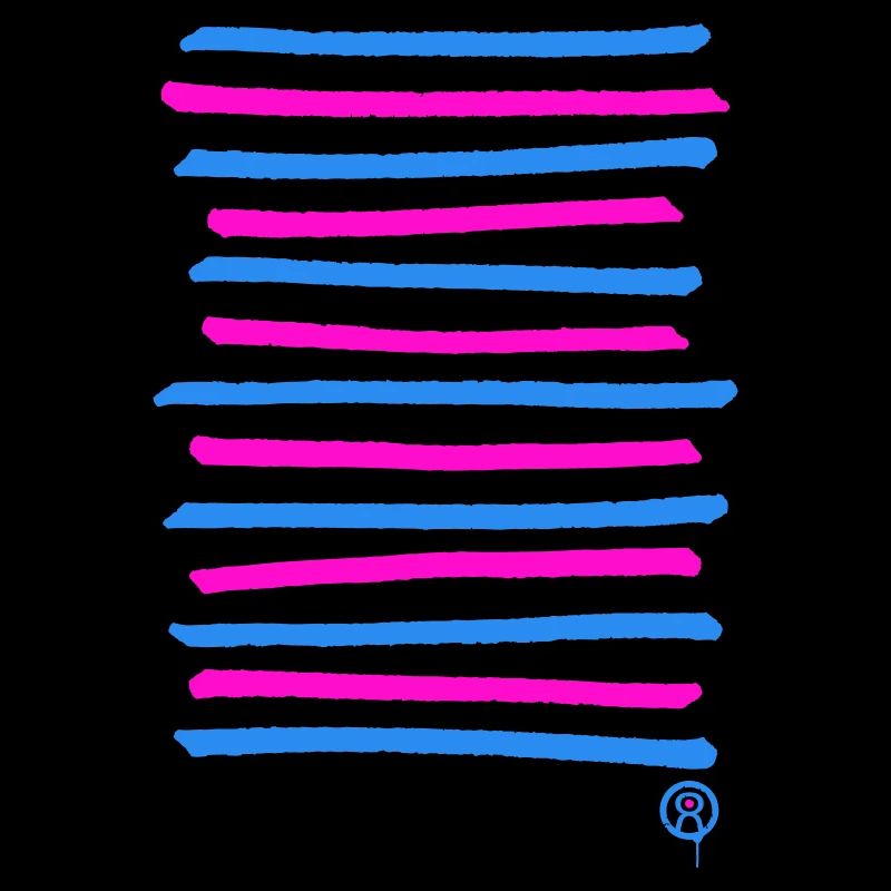 Sprayed graffiti lines, printing color freely selectable