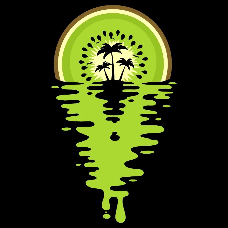 Sunset Kiwi Saft