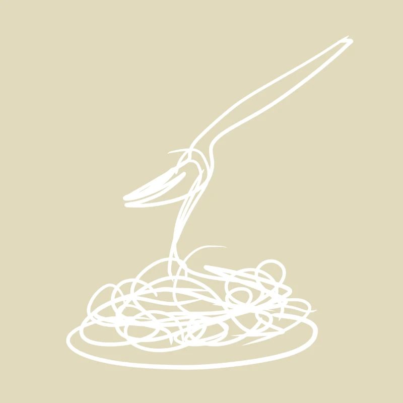 Spaghetti essen