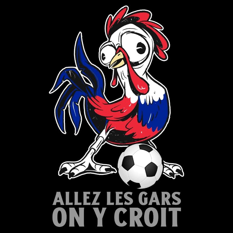 Fußball Frankreich, wir glauben daran