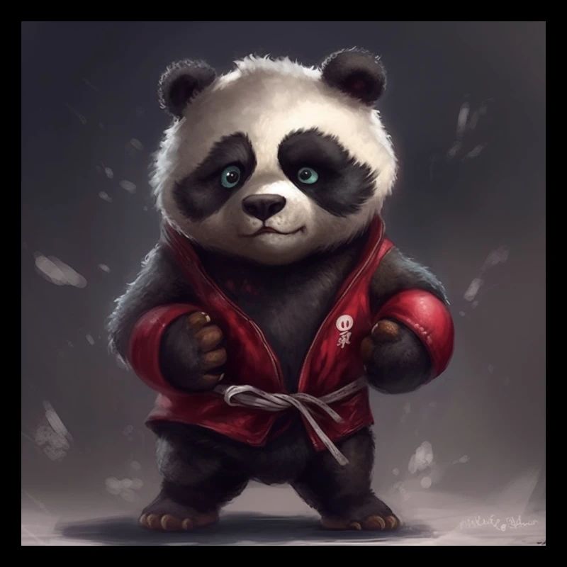 nebulastar liebenswerter Troll-Panda MMA
