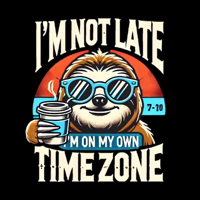 Sloth Time Zone – Immer entspannt