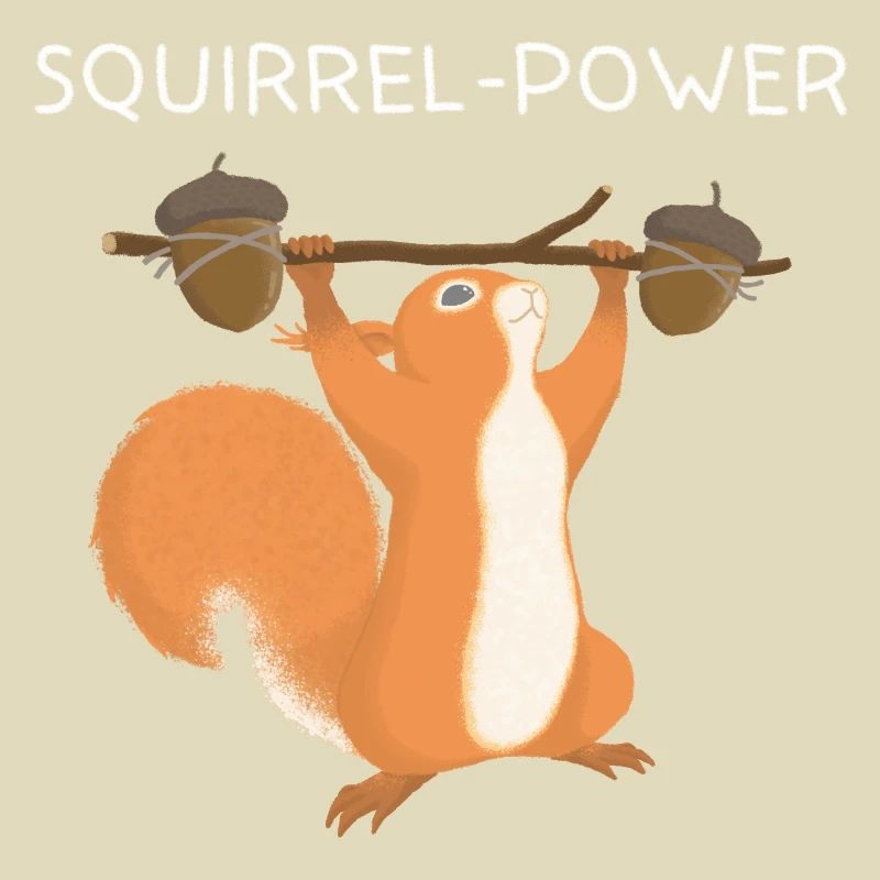 Eichhörnchen Squirrel Power