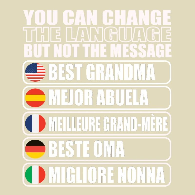 Oma Großmutter Geschenkidee