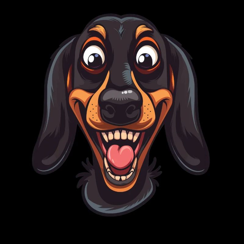 Dachsbracke | Cartoon Artwork
