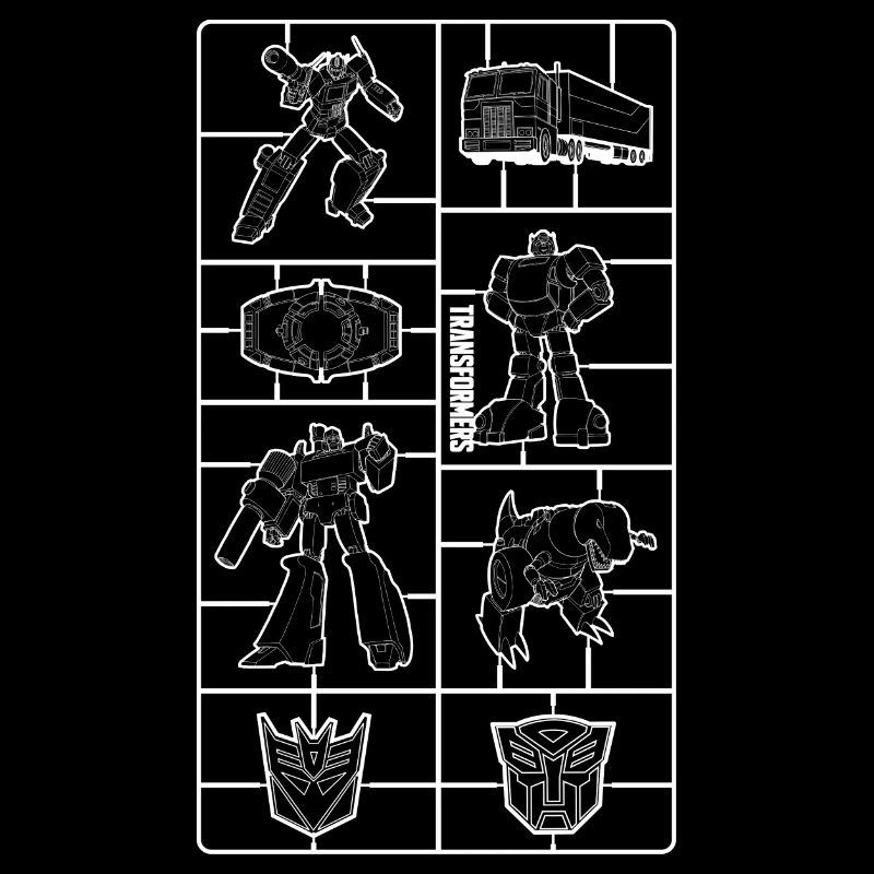 Transformers G1 Ensemble De Jouets En Blanc